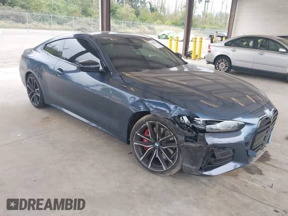 2021 BMW 4 Series M440i xDrive с VIN WBA13AR02MCG58623, выставлен на аукционе IAAI как лот 42688754 с пробегом 42 021 миль миль и . История ставок и продаж доступна на DreamBid. Изображение 1.