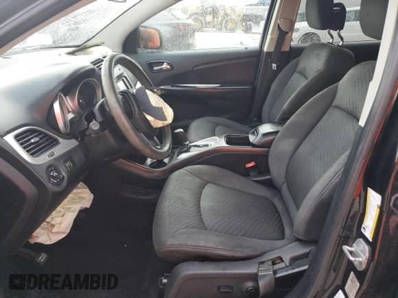 2015 Dodge Journey SXT with VIN 3C4PDCBG6FT524831, listed as a Copart auction lot 81412875 with 140,110 mi miles and Salvage title. Bid and sale history available at DreamBid. Image 7.