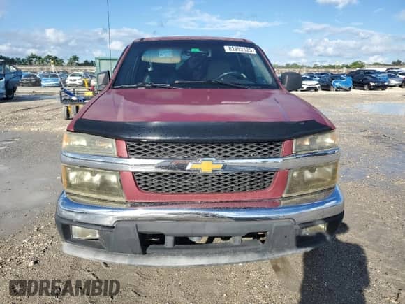 2006 Chevrolet Colorado 2LT with VIN 1GCCS136868300280, listed as a Copart auction lot 82292125 with 204,889 mi miles and Salvage title. Bid and sale history available at DreamBid. Image 5.