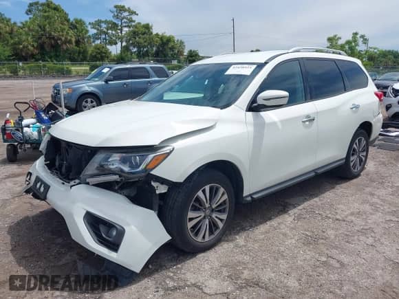 2017 Nissan Pathfinder SL z VIN 5N1DR2MM9HC646272, wystawiony jako IAAI lot #42458925 z przebiegiem 170 085 mil mil oraz . Historia ofert i sprzedaży dostępna na DreamBid. Obrazek 2.