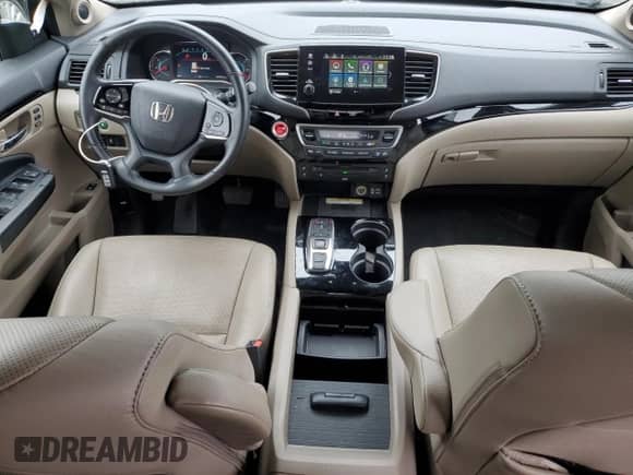 2021 Honda Pilot Elite z VIN 5FNYF6H01MB087682, wystawiony jako Copart lot #67309135 z przebiegiem 47 538 mil mil oraz Szkoda całkowita • Salvage title. Historia ofert i sprzedaży dostępna na DreamBid. Obrazek 8.