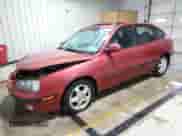 2003 Hyundai Elantra GT z VIN KMHDN55D23U082415, wystawiony jako Copart lot #45854355 z przebiegiem 165 657 mil mil oraz Szkoda całkowita • Salvage title. Historia ofert i sprzedaży dostępna na DreamBid. Obrazek 1.