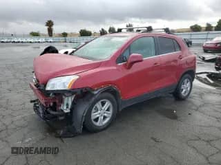 2015 Chevrolet Trax LT с VIN KL7CJRSB3FB135416, выставлен на аукционе Copart как лот 85198775 с пробегом 78 847 миль миль и Списание • Salvage title. История ставок и продаж доступна на DreamBid. Изображение 1.