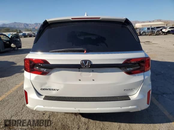 2025 Honda Odyssey Sport-L z VIN 5FNRL6H75SB007548, wystawiony jako Copart lot #84157945 z przebiegiem 23 280 mil mil oraz Szkoda całkowita • Salvage title. Historia ofert i sprzedaży dostępna na DreamBid. Obrazek 6.