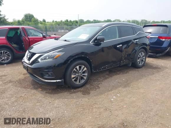 2018 Nissan Murano SV z VIN 5N1AZ2MH3JN187479, wystawiony jako IAAI lot #42379208 z przebiegiem 44 538 mil mil oraz . Historia ofert i sprzedaży dostępna na DreamBid. Obrazek 18.