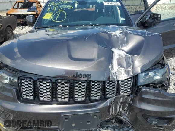 2021 Jeep Grand Cherokee Laredo E with VIN 1C4RJFAG5MC770900, listed as a Copart auction lot 68569205 with 55,322 mi miles and Salvage title. Bid and sale history available at DreamBid. Image 11.