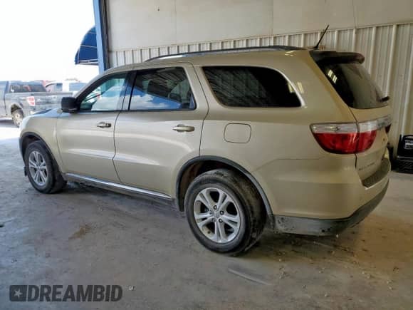 2011 Dodge Durango Crew with VIN 1D4RD4GG0BC725043, listed as a Copart auction lot 80707575 with 190,039 mi miles and Clean title. Bid and sale history available at DreamBid. Image 2.