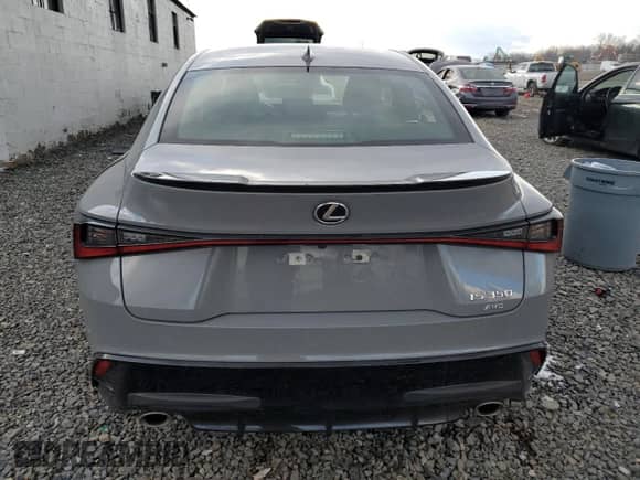 2024 Lexus IS 350 F Sport z VIN JTHBZ1E22R5034602, wystawiony jako Copart lot #88689965 z przebiegiem Nie podano mil oraz Szkoda całkowita • Salvage title. Historia ofert i sprzedaży dostępna na DreamBid. Obrazek 6.