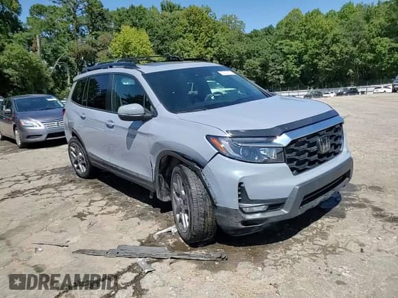 2022 Honda Passport EX-L with VIN 5FNYF7H51NB000513, listed as a Copart auction lot 72018315 with 41,609 mi miles and Salvage title. Bid and sale history available at DreamBid. Image 14.