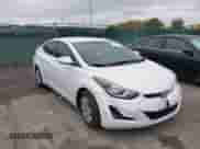 2016 Hyundai Elantra SE with VIN 5NPDH4AE5GH787181, listed as a IAAI auction lot 43503618 with 109,526 mi miles and . Bid and sale history available at DreamBid. Image 1.