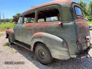 1953 Chevrolet Suburban с VIN H53K032117, выставлен на аукционе Copart как лот 45568985 с пробегом Не указан миль и Чистый • Clean title. История ставок и продаж доступна на DreamBid. Изображение 3.