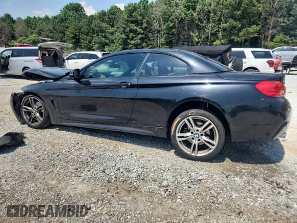 2016 BMW 4 Series 428i xDrive with VIN WBA3T1C51GP822872, listed as a Copart auction lot 62251935 with 155,812 mi miles and Salvage title. Bid and sale history available at DreamBid. Image 2.