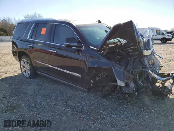 2015 Cadillac Escalade Platinum z VIN 1GYS4PKJ6FR625528, wystawiony jako Copart lot #45596195 z przebiegiem 104 936 mil mil oraz Szkoda całkowita • Salvage title. Historia ofert i sprzedaży dostępna na DreamBid. Obrazek 4.