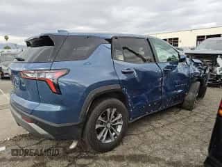 2025 Chevrolet Equinox FWD LT с VIN 3GNAXHEG6SL219613, выставлен на аукционе Copart как лот 50754305 с пробегом 8 451 миль миль и Списание • Salvage title. История ставок и продаж доступна на DreamBid. Изображение 3.