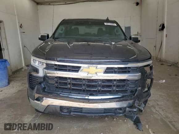 2022 Chevrolet Silverado 1500 LT with VIN 1GCPDDEKXNZ628378, listed as a Copart auction lot 59715305 with 35,817 mi miles and Salvage title. Bid and sale history available at DreamBid. Image 5.