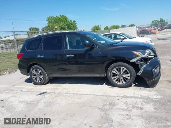 2019 Nissan Pathfinder SL with VIN 5N1DR2MN9KC599969, listed as a IAAI auction lot 41852389 with 186,285 mi miles and . Bid and sale history available at DreamBid. Image 13.