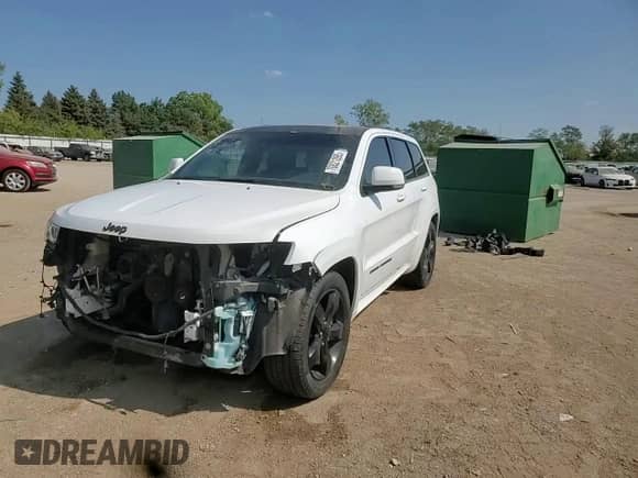 2016 Jeep Grand Cherokee High Altitude with VIN 1C4RJFCT8GC423463, listed as a Copart auction lot 70821095 with 144,093 mi miles and Salvage title. Bid and sale history available at DreamBid. Image 14.