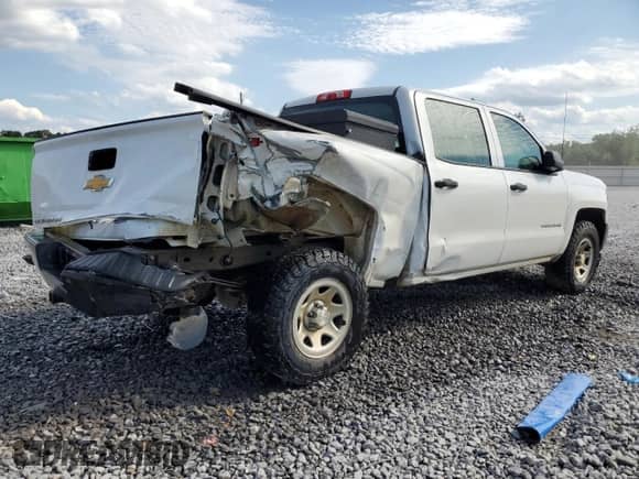 2018 Chevrolet Silverado 1500 Work Truck с VIN 3GCUKNEC6JG228304, выставлен на аукционе Copart как лот 58398625 с пробегом 126 701 миль миль и Списание • Salvage title. История ставок и продаж доступна на DreamBid. Изображение 3.