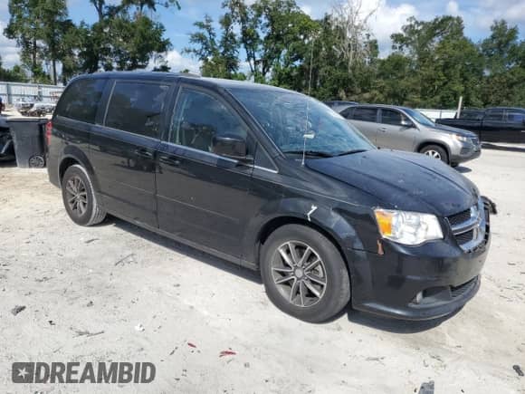 2017 Dodge Grand Caravan SXT with VIN 2C4RDGCG4HR851720, listed as a Copart auction lot 80091265 with 222,847 mi miles and Salvage title. Bid and sale history available at DreamBid. Image 4.