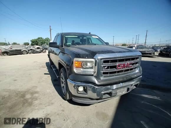 2014 GMC Sierra 1500 SLE with VIN 1GTR1UEC3EZ132199, listed as a Copart auction lot 71823135 with 217,972 mi miles and Salvage title. Bid and sale history available at DreamBid. Image 13.
