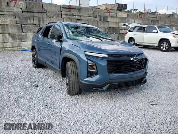 2025 Chevrolet Equinox AWD RS с VIN 3GNAXTEG0SL184070, выставлен на аукционе Copart как лот 68662565 с пробегом Не указан миль и Списание • Salvage title. История ставок и продаж доступна на DreamBid. Изображение 15.