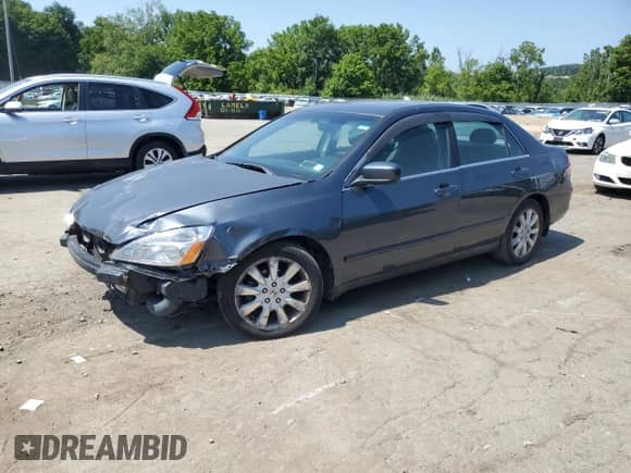 2007 Honda Accord LX with VIN 1HGCM663X7A036595, listed as a Copart auction lot 67348995 with 231,187 mi miles and Salvage title. Bid and sale history available at DreamBid. Image 1.