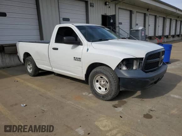 2013 Ram 1500 Tradesman with VIN 3C6JR6DGXDG511521, listed as a Copart auction lot 50256125 with 322,863 mi miles and Salvage title. Bid and sale history available at DreamBid. Image 4.