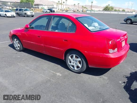 2004 Hyundai Elantra GLS with VIN KMHDN46D64U827242, listed as a IAAI auction lot 43293943 with 72,598 mi miles and . Bid and sale history available at DreamBid. Image 3.