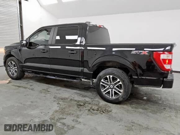 2023 Ford F-150 XL with VIN 1FTEW1CP1PKE60365, listed as a Copart auction lot 81051505 with 63,090 mi miles and Clean title. Bid and sale history available at DreamBid. Image 2.