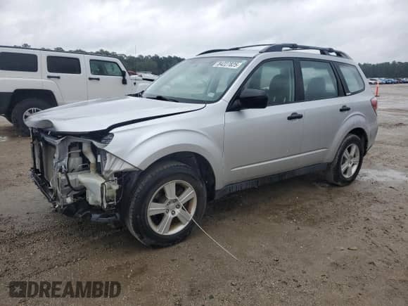 2011 Subaru Forester X with VIN JF2SHBBC5BH754392, listed as a Copart auction lot 84227825 with 41,610 mi miles and Salvage title. Bid and sale history available at DreamBid. Image 1.