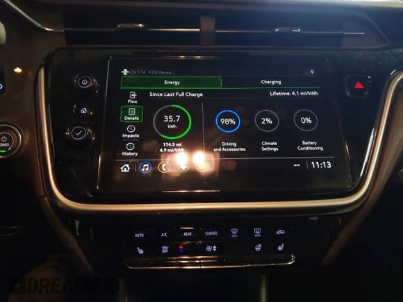 2023 Chevrolet Bolt EV 1LT with VIN 1G1FW6S0XP4145759, listed as a IAAI auction lot 42783104 with 31,829 mi miles and . Bid and sale history available at DreamBid. Image 18.