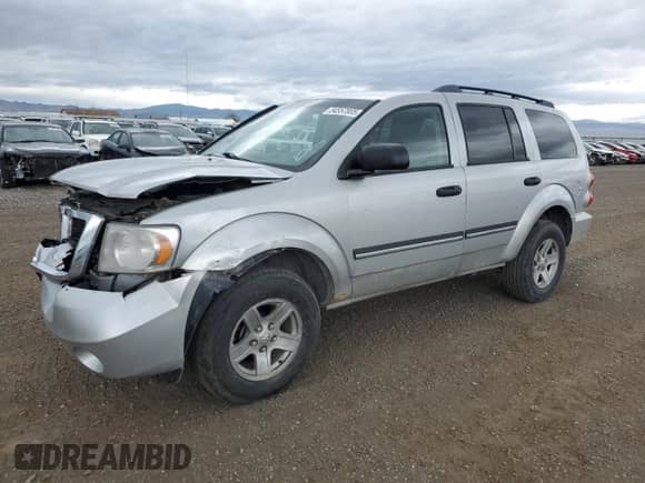 2007 Dodge Durango SLT with VIN 1D8HB48P97F582033, listed as a Copart auction lot 54557805 with 186,984 mi miles and Clean title. Bid and sale history available at DreamBid. Image 1.
