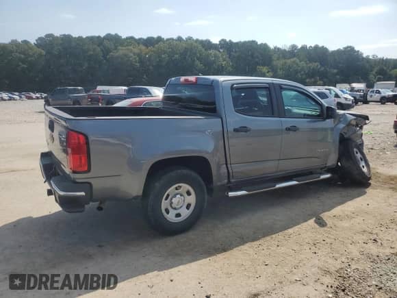 2019 Chevrolet Colorado 2WD Work Truck with VIN 1GCGSBEA0K1302522, listed as a Copart auction lot 71921285 with 75,648 mi miles and Salvage title. Bid and sale history available at DreamBid. Image 3.