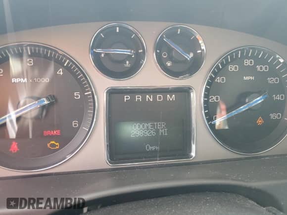 2008 Cadillac Escalade with VIN 1GYFC66828R217570, listed as a Copart auction lot 65199665 with 298,926 mi miles and Clean title. Bid and sale history available at DreamBid. Image 9.