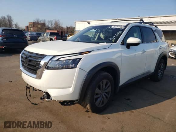 2024 Nissan Pathfinder SV с VIN 5N1DR3BC9RC269623, выставлен на аукционе Copart как лот 52369455 с пробегом 5 043 миль миль и Списание • Salvage title. История ставок и продаж доступна на DreamBid. Изображение 1.