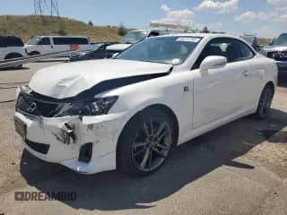 2015 Lexus IS 250 C with VIN JTHFF2C2XF2531932, listed as a Copart auction lot 64674785 with 57,409 mi miles and Salvage title. Bid and sale history available at DreamBid. Image 1.