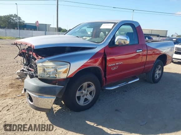 2006 Dodge 1500 ST z VIN 1D7HA16K16J216110, wystawiony jako IAAI lot #43222641 z przebiegiem 100 453 mil mil oraz . Historia ofert i sprzedaży dostępna na DreamBid. Obrazek 2.