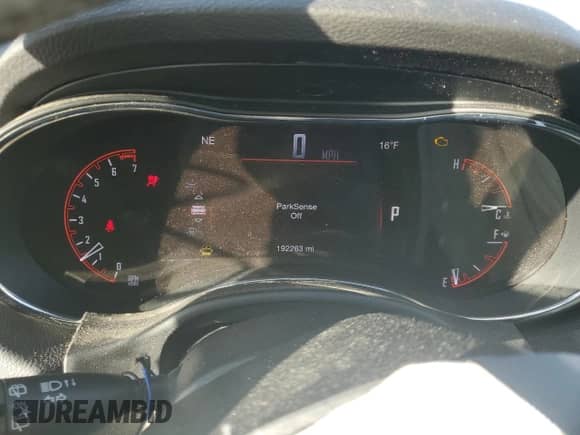 2017 Dodge Durango Citadel Anodized Platinum with VIN 1C4RDJEG6HC725331, listed as a Copart auction lot 42186375 with 192,263 mi miles and Salvage title. Bid and sale history available at DreamBid. Image 9.