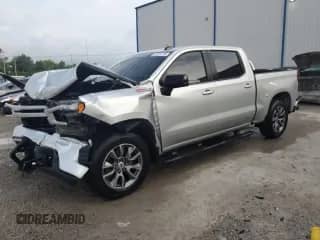 2021 Chevrolet Silverado 1500 RST с VIN 1GCUYEET7MZ297411, выставлен на аукционе Copart как лот 62301755 с пробегом 47 557 миль миль и Списание • Salvage title. История ставок и продаж доступна на DreamBid. Изображение 1.