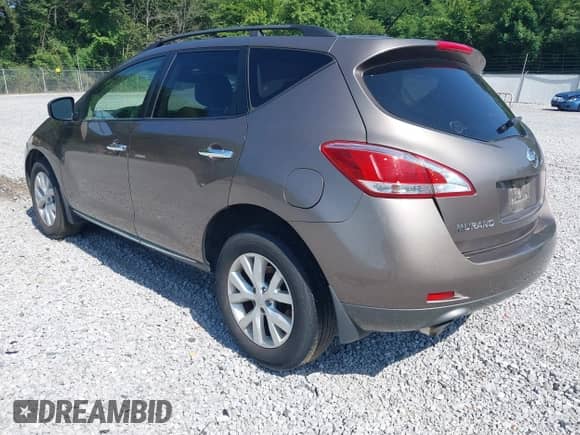 2012 Nissan Murano SL with VIN JN8AZ1MW9CW221522, listed as a IAAI auction lot 42775488 with 202,000 mi miles and . Bid and sale history available at DreamBid. Image 3.
