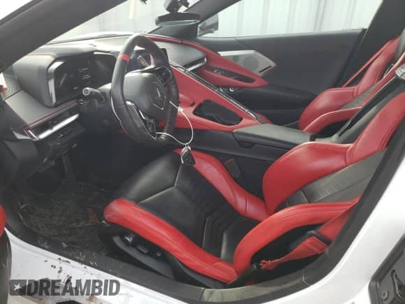 2022 Chevrolet Corvette 2LT with VIN 1G1YB2D48N5122419, listed as a Copart auction lot 41087464 with 25,062 mi miles and . Bid and sale history available at DreamBid. Image 7.