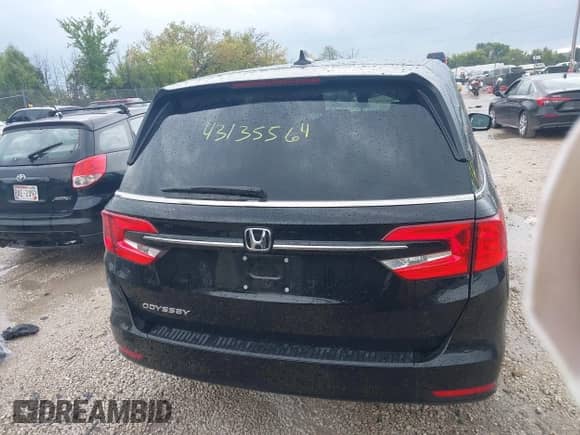 2024 Honda Odyssey EX-L with VIN 5FNRL6H64RB003850, listed as a IAAI auction lot 43135564 with Not provided miles and . Bid and sale history available at DreamBid. Image 16.