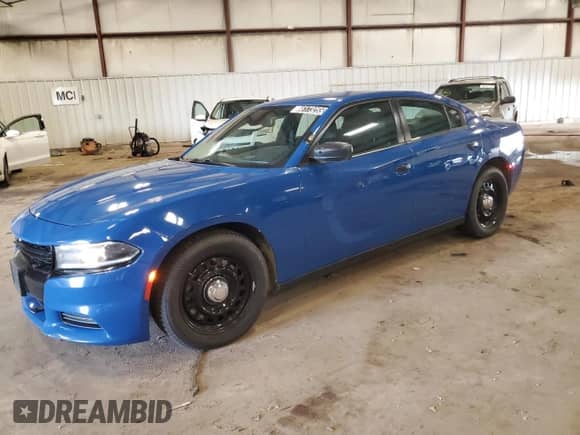 2017 Dodge Charger Police with VIN 2C3CDXKT5HH579497, listed as a Copart auction lot 66173255 with 124,389 mi miles and Clean title. Bid and sale history available at DreamBid. Image 1.