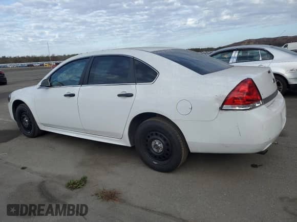 2010 Chevrolet Impala Police Police with VIN 2G1WD5EM5A1147291, listed as a Copart auction lot 79142204 with 73,300 mi miles and Clean title. Bid and sale history available at DreamBid. Image 2.