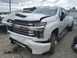 2022 Chevrolet Silverado 3500HD High Country with VIN 1GC4YVEY4NF150364, listed as a Copart auction lot 69453445 with 58,659 mi miles and Salvage title. Bid and sale history available at DreamBid. Image 1.
