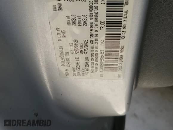 2006 Dodge 1500 SLT with VIN 1D7HU18N76S554359, listed as a Copart auction lot 68918175 with 146,886 mi miles and Salvage title. Bid and sale history available at DreamBid. Image 12.
