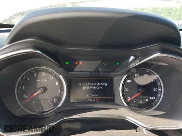 2022 Chevrolet TrailBlazer ACTIV with VIN KL79MVSL7NB044652, listed as a Copart auction lot 64633475 with 54,264 mi miles and Salvage title. Bid and sale history available at DreamBid. Image 9.