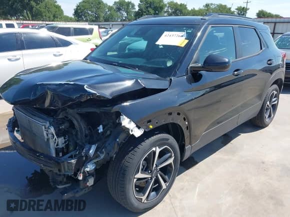 2021 Chevrolet TrailBlazer RS z VIN KL79MTSL6MB025593, wystawiony jako IAAI lot #42437268 z przebiegiem 57 680 mil mil oraz . Historia ofert i sprzedaży dostępna na DreamBid. Obrazek 19.