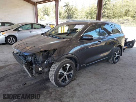 2016 Kia Sorento EX with VIN 5XYPHDA59GG137418, listed as a IAAI auction lot 43399984 with 151,401 mi miles and . Bid and sale history available at DreamBid. Image 2.
