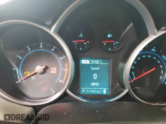 2014 Chevrolet Cruze 1LT with VIN 1G1PC5SB6E7301168, listed as a Copart auction lot 70856775 with 117,491 mi miles and Salvage title. Bid and sale history available at DreamBid. Image 9.